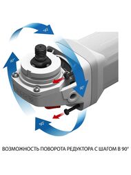 Углошлифовальная машина ЗУБР УШМ-115-800 М3, 800Вт, 11000об/мин, 115 мм — миниатюра 4