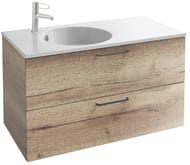 ����� ��� �������� Jacob Delafon Odeon Rive Gauche 100��, ���������� ���/����� ������ EB2524-R9-E10