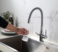 Смеситель для кухни с подключением фильтра для питьевой воды , FRAP хром, F4396