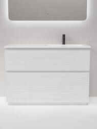 Тумба под раковину Sancos Folk Floor FL120FRW 1190х445х850 напольная, правая, 2 ящика, цвет: Bianco