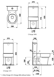 ������-������� Laufen VAL 824281+829282 (660�390�825) ������������, �������. ������, ������ �����