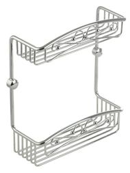 Migliore Complementi Полка-решетка двойная 25x10x30 см хром ML.COM-50.602.CR/22038