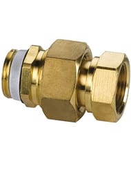 Вентиль отсечной Flamco НР 3/4" с уплотнением для подключения расшир. баков  F10385