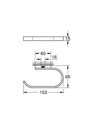 ��������� ��� ��������� ������ Grohe Selection ��� ������, ������, ��������� ������ 41220KF0