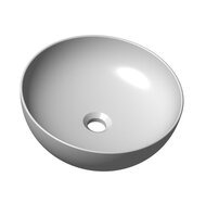 Умывальник RAVAK UNI 400 B SLIM (400х400х120) без перелива, белый — миниатюра 1
