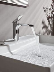 Смеситель Hansgrohe Vivenis 75022000 для раковины, однорычажный, излив 110, хром — изображение 7