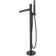Смеситель для ванны/душа BelBagno UNO-FMT-NERO напольный, чёрный матовый