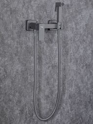 Гигиенический душ с смесителем , FRAP оружейная сталь, F7504-9
