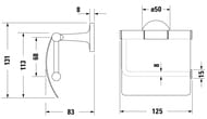 ��������� ��� ��������� ������ DURAVIT Starck T � �������, ����: ���� 0099401000