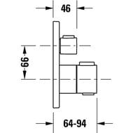 ��������� ��� �����/���� Duravit ������������, ���������, ����. �����, ���� TH4200014010