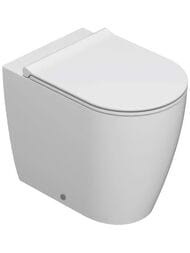 Унитаз напольный Globo Mode ME001BI 530х340х430 безободковый, универс. выпуск, крепеления, белый