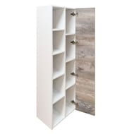 Шкаф-колонна COMFORTY Турин-45 (450х1600х320) подвесной, дуб бежевый 00004136455