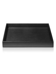 Лоток Decor Walther BROWNIE TAB Q 280х280 имитация кожи, цвет: черный 0932460