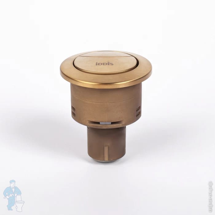 Кнопка слива для арматуры IDDIS 2-ур, 38 мм, бронза 92038BR2AR | Афоня ...