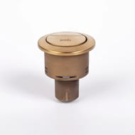 Кнопка слива для арматуры IDDIS 2-ур, 38 мм, бронза 92038BR2AR