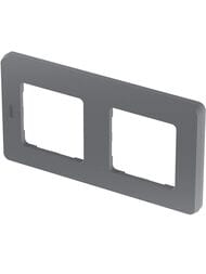 Рамка LEGRAND INSPIRIA 2 поста дымчатый 673947