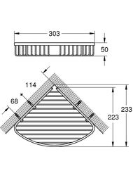 �����-������� Grohe BauCosmopolitan 40663001 �������, �������, ����