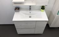 Тумба COMFORTY Верона-90 (905х870х470) напольная, с раковиной, дуб белый 00-00001972