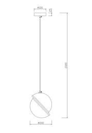 ��������� ���������� Freya Element (�������) FR5181PL-01CH, 220/240 V, IP20,����