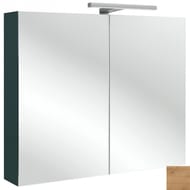 Шкаф зеркальный Jacob Delafon RYTHMIK (800х143х650) EB796RU-E70 подсветка, 2 дверцы, арлингтонгс.дуб — миниатюра 1