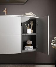 ����� ��� �������� Cezares Eden 120 (1210�510�550) ���������,2 ����.��.,2 ������,Bianco lucido 54861