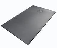 Душевой поддон STAROhome COSMO (1000х1000х30) литьевой мрамор, черный мат. 63205555