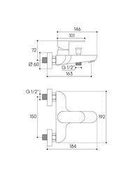 ��������� ��� �����/���� Aqueduto Base BAS0600 ���������, �������������, ����� 163��, ����: ����