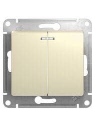 ����������� Systeme Electric GLOSSA 2-��������� � ���������� � ����� ������� ��.5� GSL000253