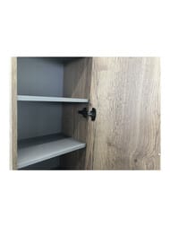 Шкаф-колонна COMFORTY Бредфорд-40 (390х1900х320) напольный, дуб темный 00004148004