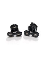 Душевой уголок ABBER Schwarzer Diamant AG30180BH-S60B (1800х600х1950) прямоуг., прозрачный/черный