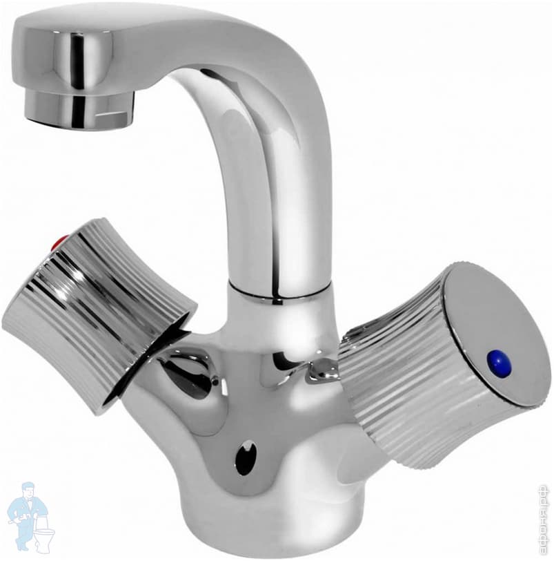 *Смеситель для раковины VARION Armaturen ДИАМАНТ 1348 23 1 резиновая ...