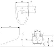 ���� ��������� AeT Italia OVAL (390�560) ����� S512T1R1V1100