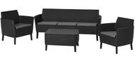 �������� ������ KETER SALEMO 3 SEATER SET (193x67�76), �����+2 ������+����, ������-�����