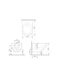 ���� ��������� AM.PM Inspire 2.0 (390�550�400) ����� C50A3411WH