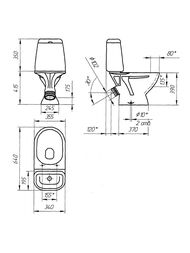 ������-������� Cersanit STAR 031 3/6 DPL EO ����� ������, ������� ���������, ����� 63423