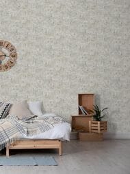 Обои виниловые на флизелине Marburg Natural Opulence 33254 (0,7х10,05) штукатурка, серые (рул.)
