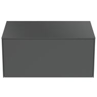 Тумба под раковину Ideal Standard CONCA (800x505x370) 1 ящик, антрацит, со столешницей T4312Y2