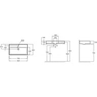 �������� ��������� Jacob Delafon Vivienne EXBI112-BCM 805�463�146 �������, ���. ��� ���������, �����