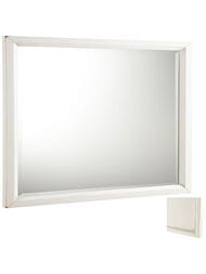 Зеркало Caprigo Джардин 100-120 bianco antico 1004х809х28 без полки 10432-011 — миниатюра 1