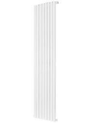 Дизайн-радиатор STOUT Tube Round 8 секц. ниж.прав.подкл. R40 1-1750-8 RT белый