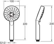 ����� ������� Jacob Delafon BRIVE � 5 �������� E21756-CP ����