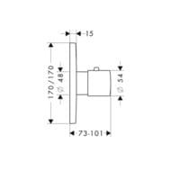 ��������� Axor Citterio M 34716 ����������������, ������� �����, ����