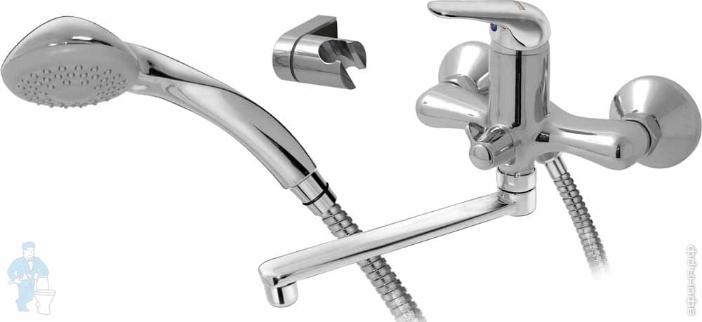 Смеситель для ванны VARION Armaturen PALMA next 9025 72 3 однозахватный ...