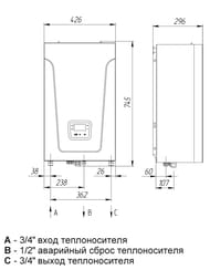 ����� ������������� ��������� BAXI Ampera Plus 12 E8403212