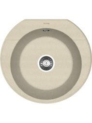 Мойка FLORENTINA Эльба FG бежевая (555х510) в шкаф 50см, Florengran