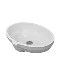 Раковина встраиваемая снизу Duravit Jelsa 505х365 с переливом, без отв. под смес. 2401470028 — миниатюра 1