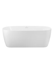 Ванна акриловая BelBagno BB415-1700-800 1700x795x620 отдельностоящая, полукруглая, белый