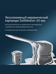 Смеситель AM.PM Sunny для ванны и душа, настенный, однозахватный, хром F85C10000