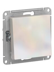 Переключатель Systeme Electric ATLASDESIGN 1-клавишный схема 6 10АХ механизм жемчуг ATN000461
