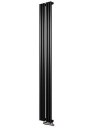 Радиатор стальной Empatiko Takt R1 однотруб. 1786х232х32 6 сек Н.подкл, 1105Вт, Confident Black